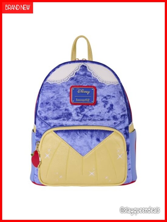 Loungefly Disney Snow White Cosplay Mini Backpack Faux Leather